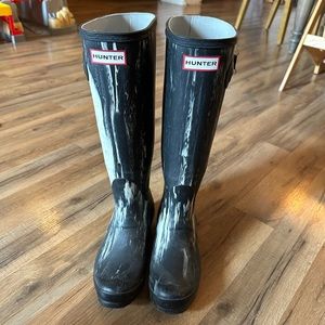 Hunter rain boots - 5